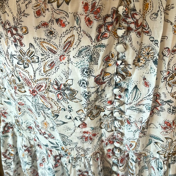 Sezane floral boho dress size 36 - Picture 3 of 4